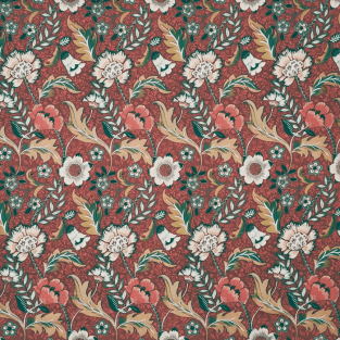 Prestigious Folklore Russet (pts101) Fabric